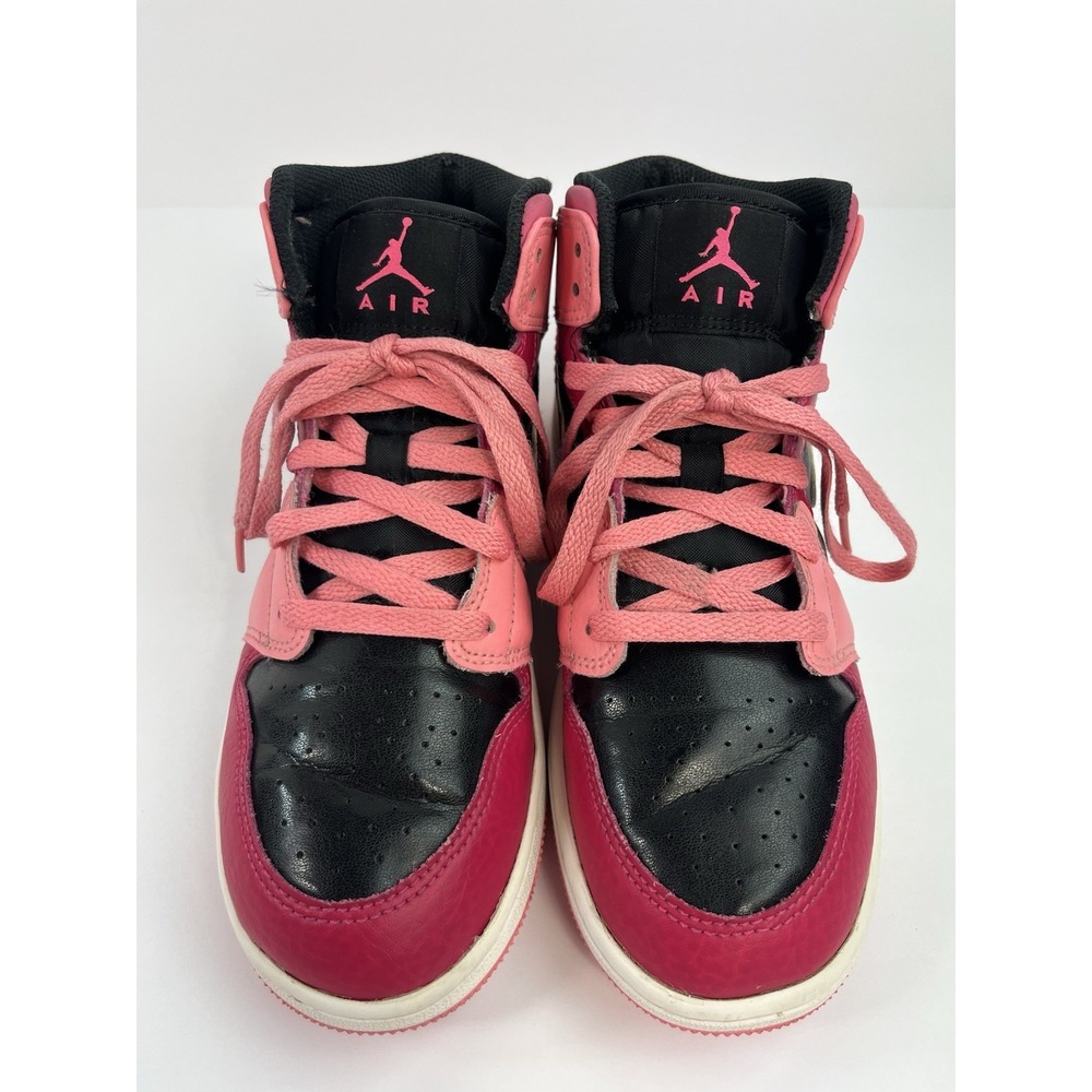 Nike Air Jordan 1 Mid GS (554725-662) Coral Chalk Youth Size 6Y Women's Size 8 - Picture 3 of 8